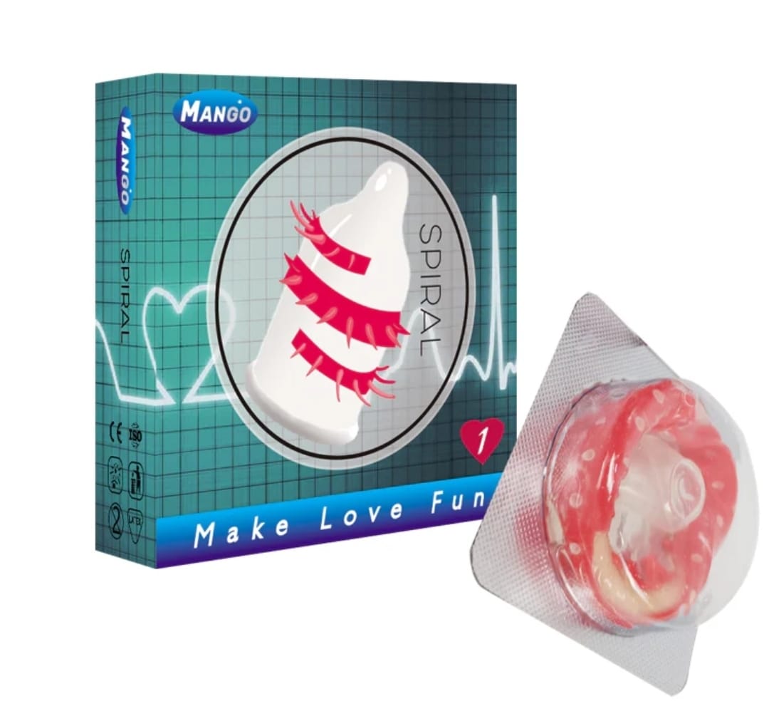 MANGO SPIRAL SPIKE CONDOM